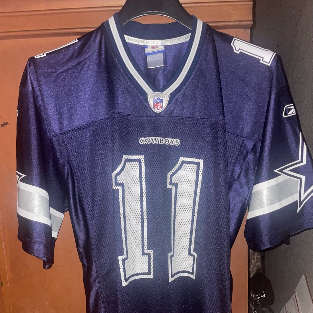 Dallas Cowboys Reebok Jersey Size Large 48 NFL Bledsoe